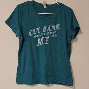 💥💥Teal Cut Bank MT Shirt